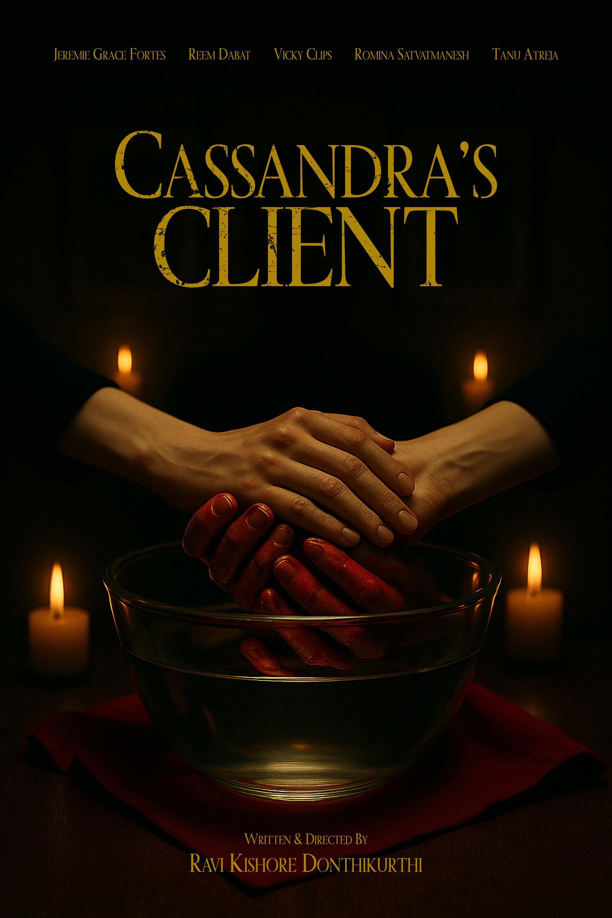 Hero image of Cassandra's Client showing the movie poster