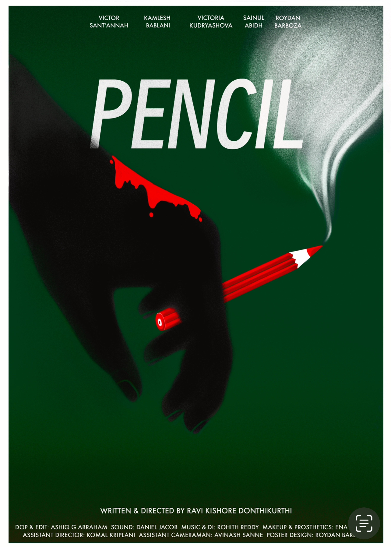 Hero image showing the Pencil movie poster